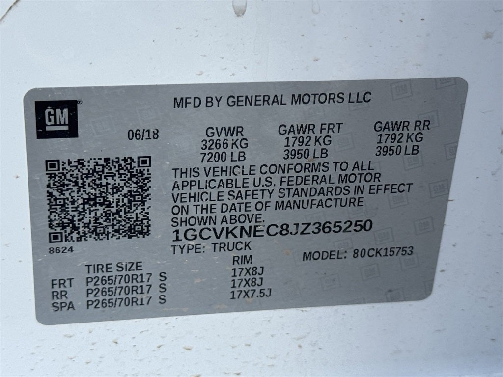 2018 Chevrolet Silverado 1500 WT