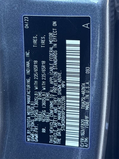 2023 Toyota Highlander LE