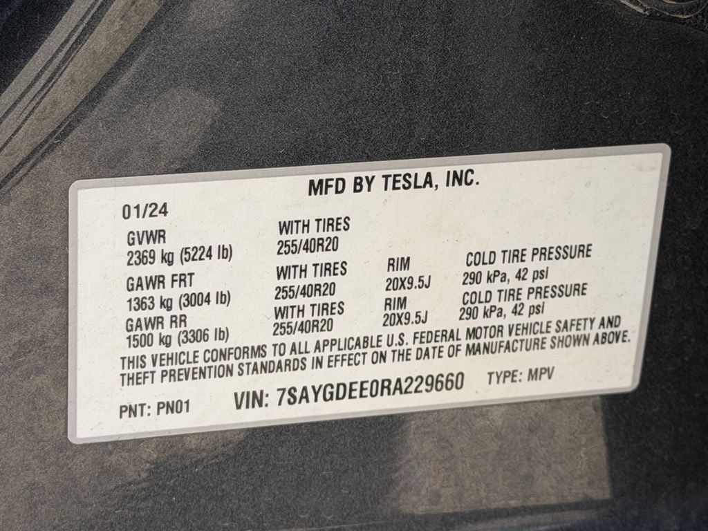 2024 Tesla Model Y Long Range