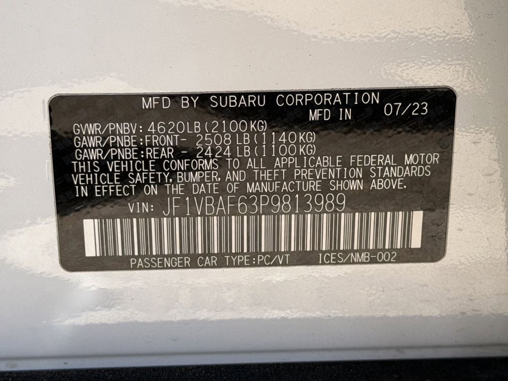 2023 Subaru WRX Premium