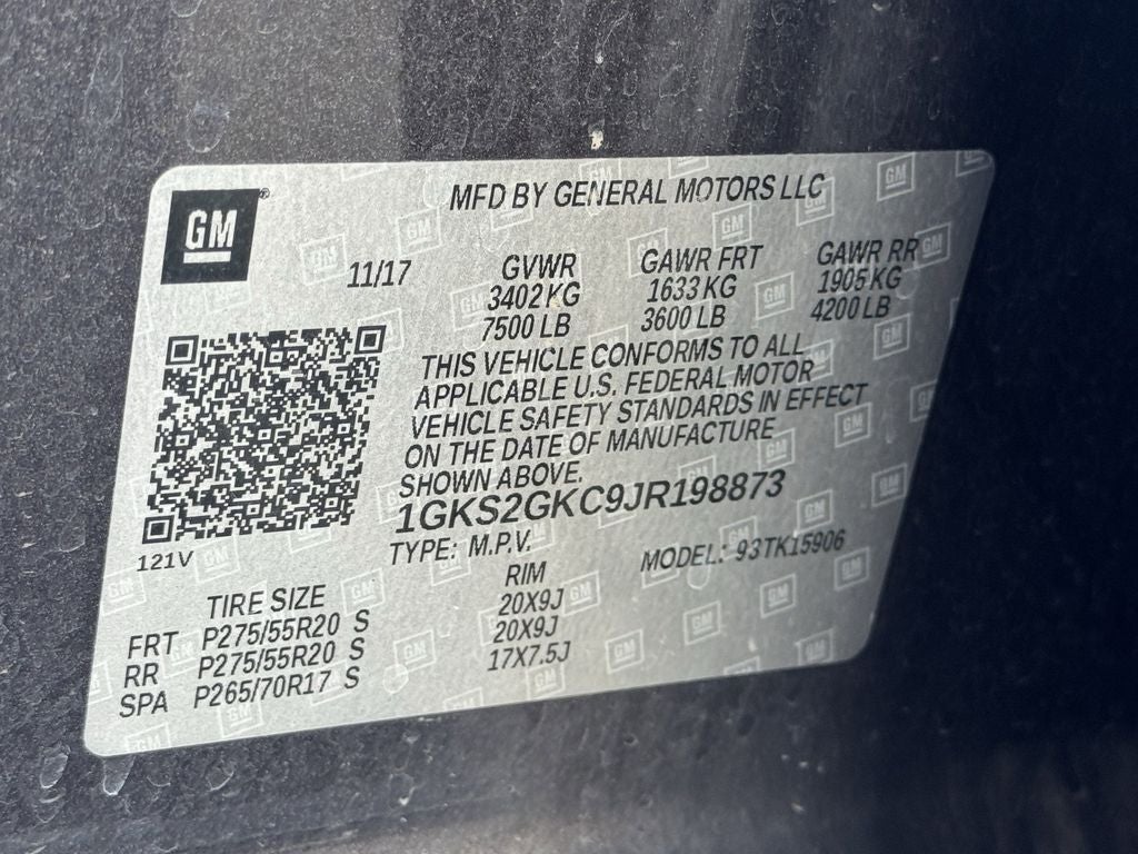 2018 GMC Yukon XL SLT