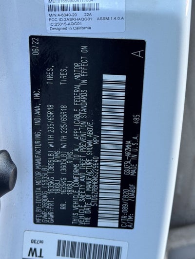 2022 Toyota Highlander XLE