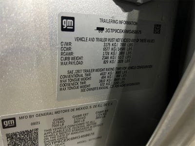 2021 GMC Sierra 1500 Elevation