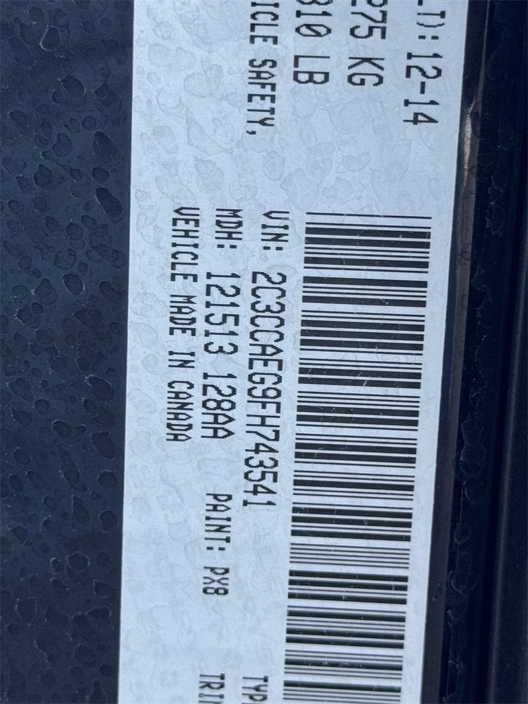 2015 Chrysler 300 300C