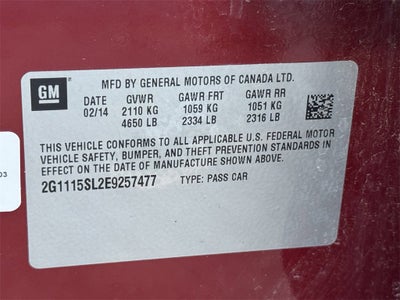 2014 Chevrolet Impala LT