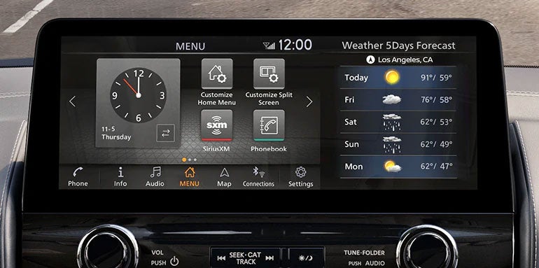 2024 Nissan Armada Technology