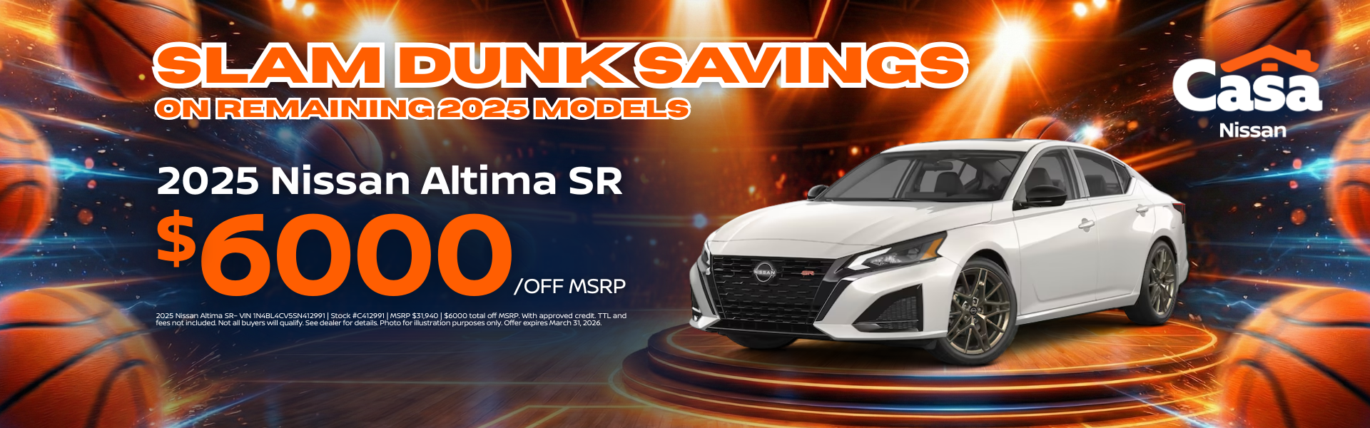 Casa Nissan March Incentives