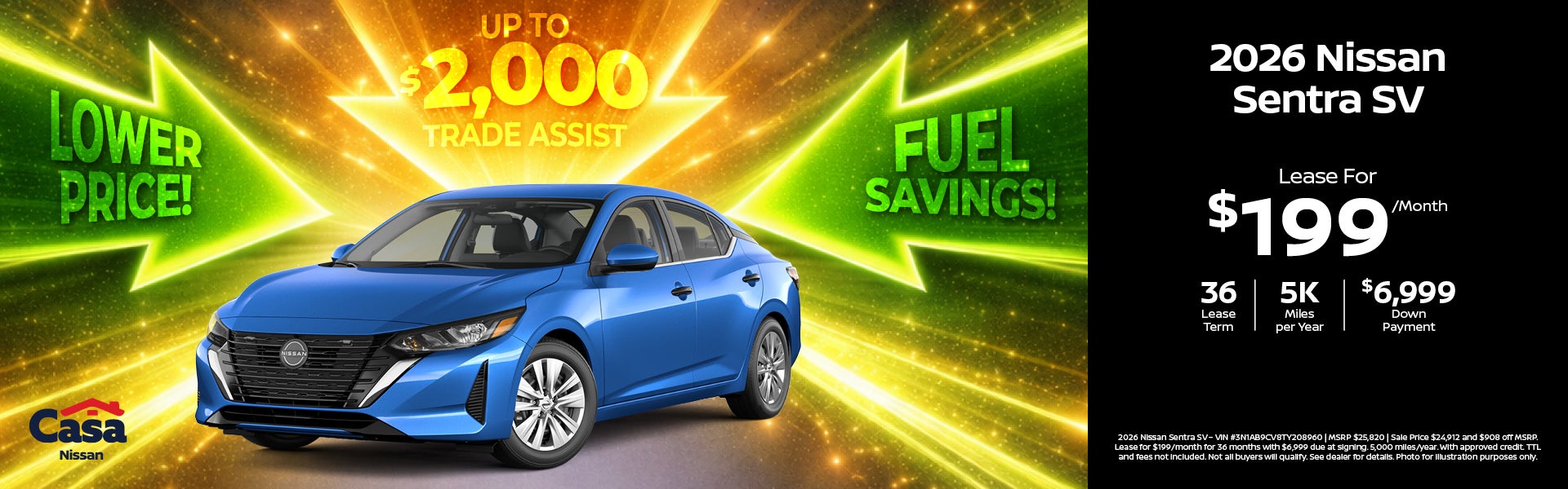 Casa Nissan April Incentives