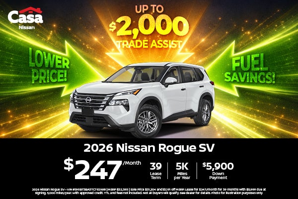 Casa Nissan April Incentives