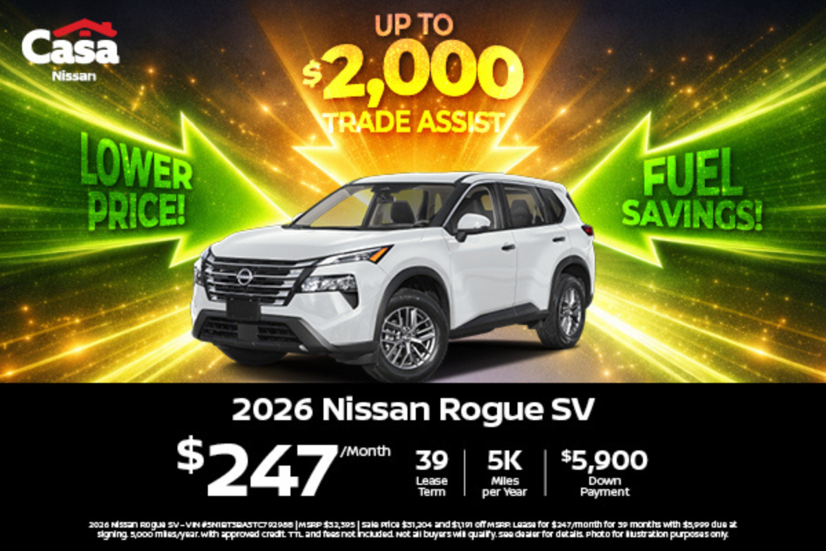 2026 Nissan Rogue SV