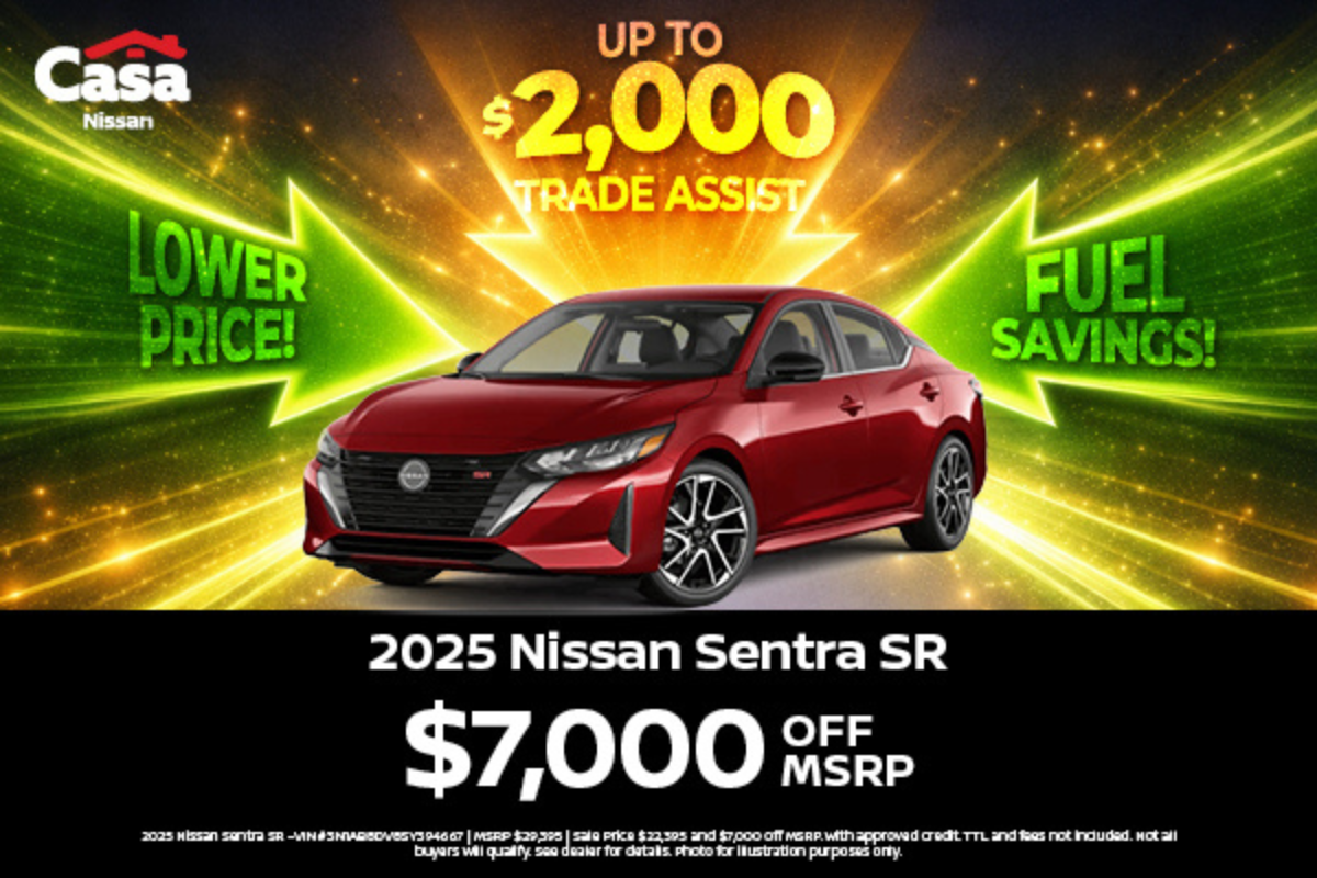 2025 Nissan Sentra SR
