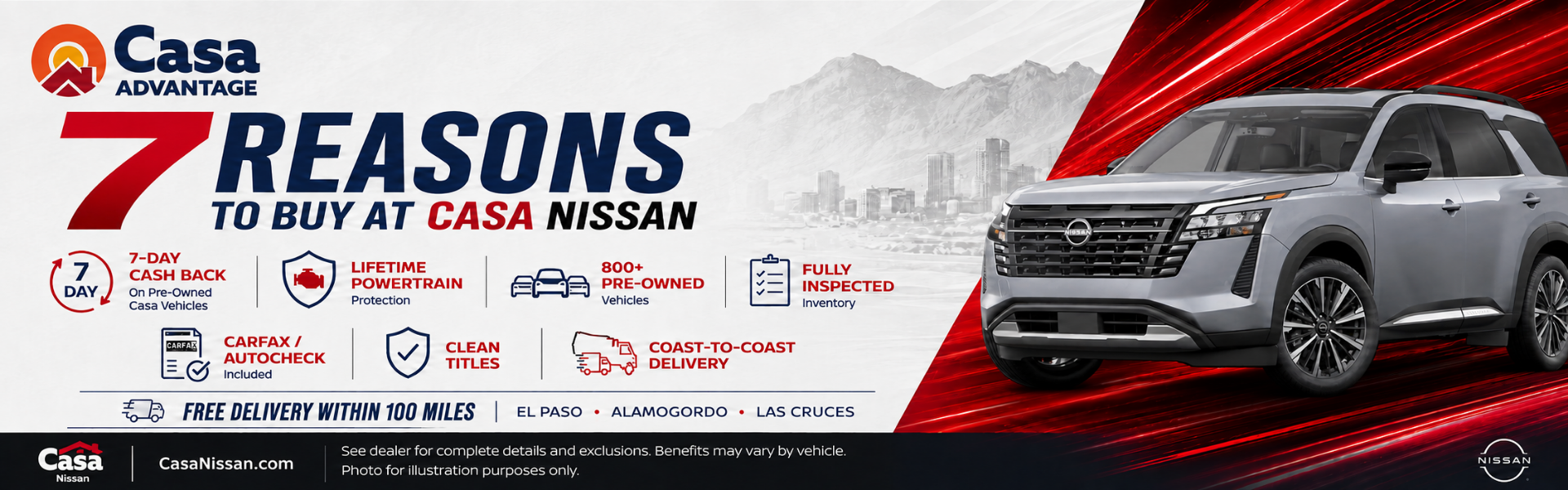 Casa Nissan Casa Advantage