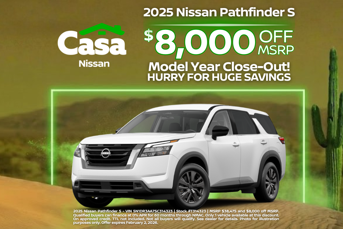 2025 Nissan Pathfinder S
