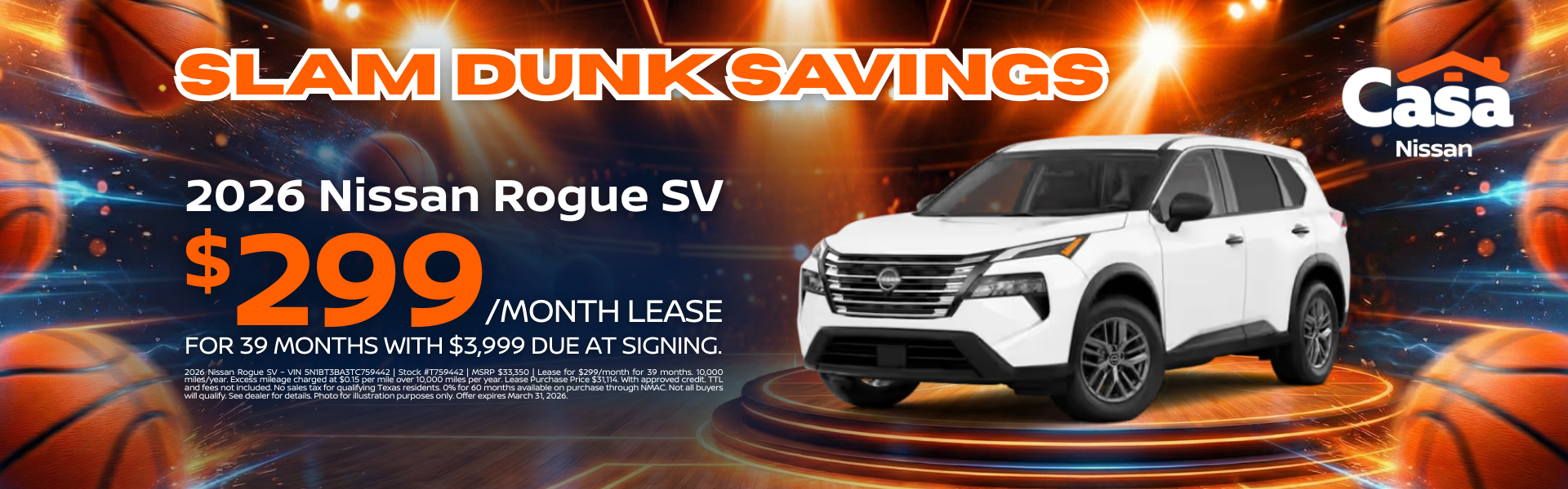 Casa Nissan March Incentives