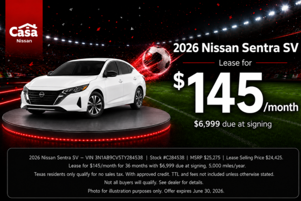Casa Nissan June Incentives