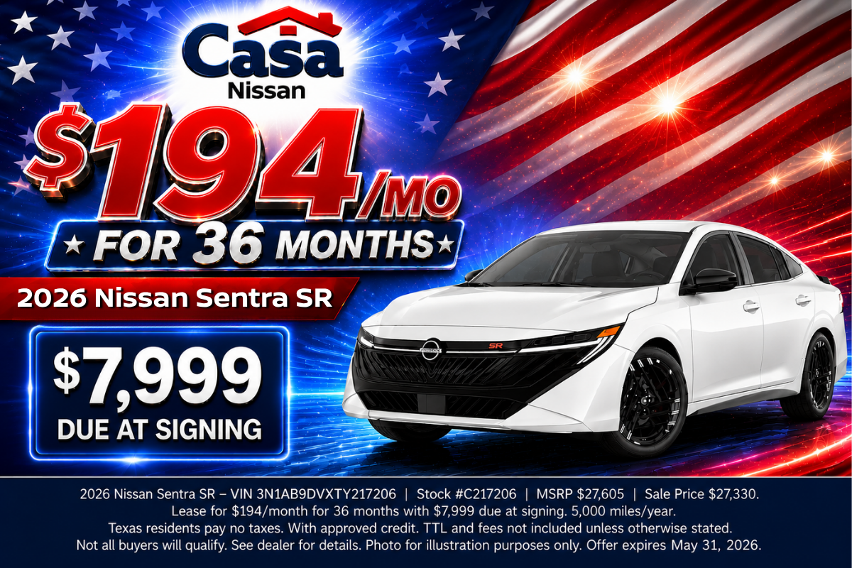 2026 Nissan Sentra SR